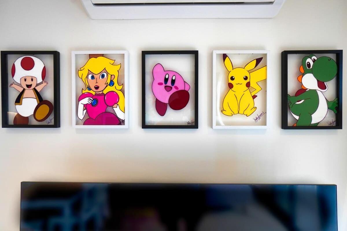Nintendo Theme-adelaide Cbd-king Bed-gym-bbq Apartamento Adelaide