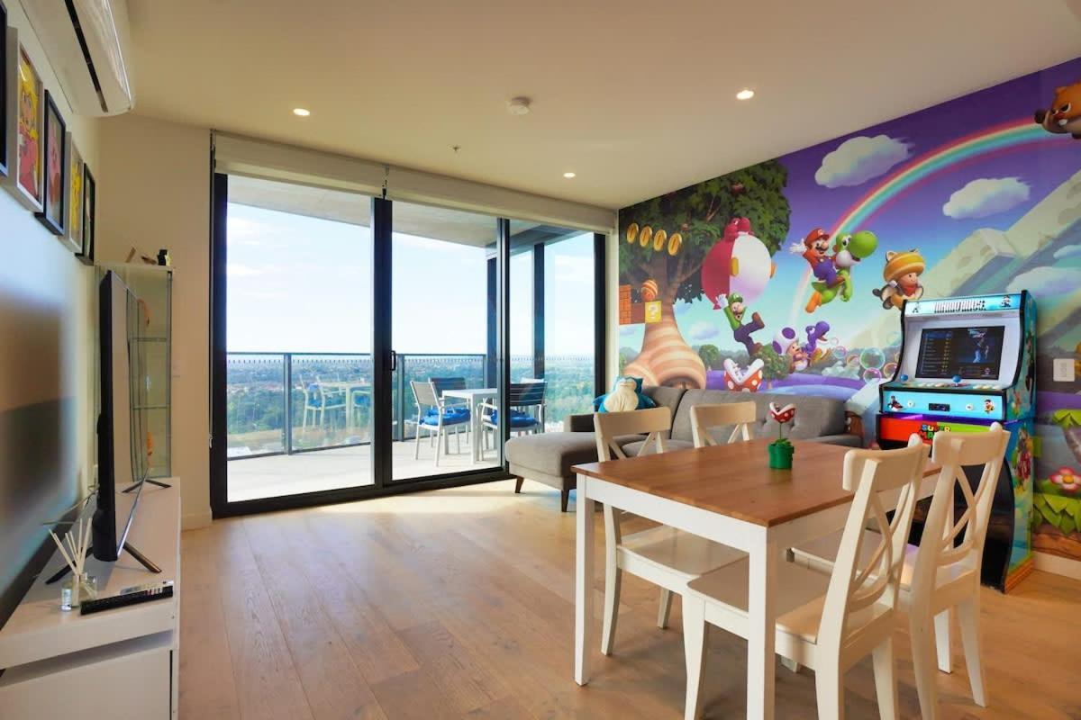 Nintendo Theme-adelaide Cbd-king Bed-gym-bbq Apartamento