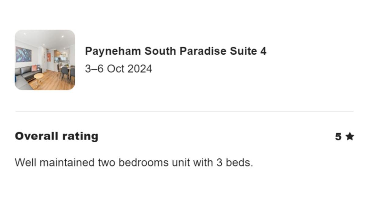 Payneham South Paradise 4 Holiday home Adelaide