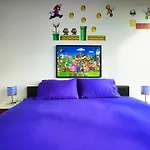 Nintendo Theme-Adelaide Cbd-King Bed-Gym-Bbq