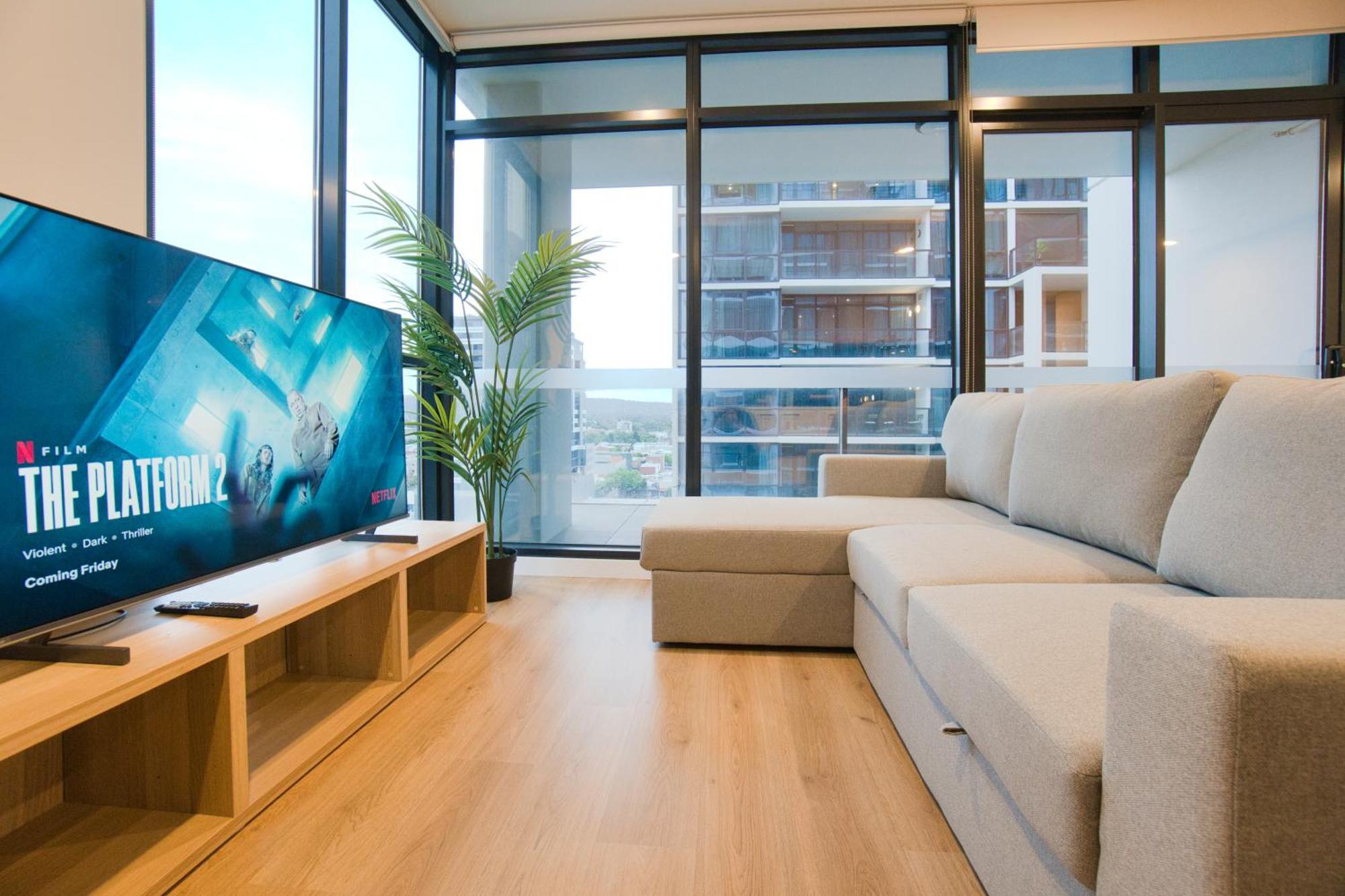 Serenity 2br With Pool, Gym, Steam, Sauna Apartment Adelaide