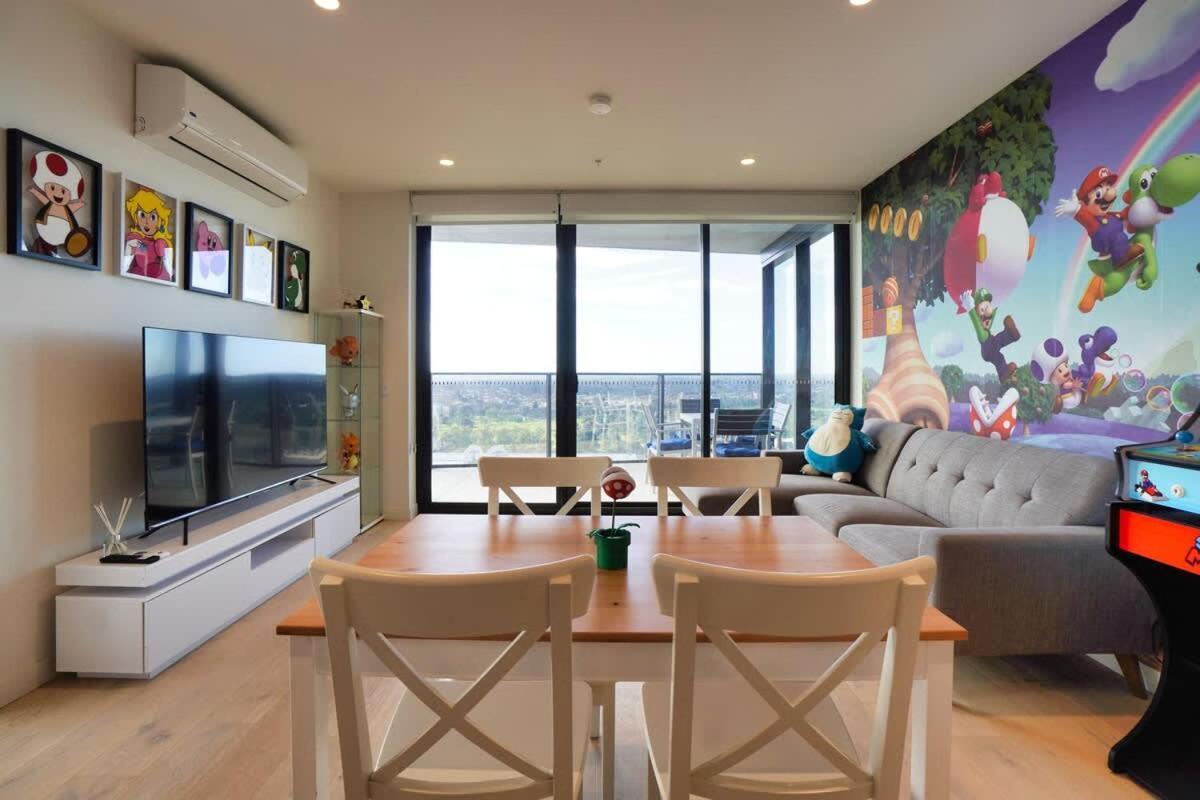 Nintendo Theme-adelaide Cbd-king Bed-gym-bbq Apartment
