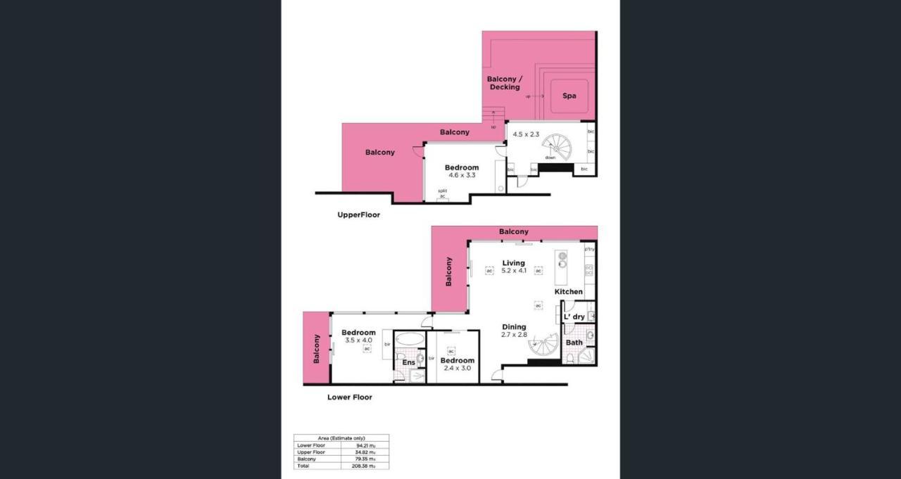 Glenelg Skyline Penthouse - Wifi Adelaide